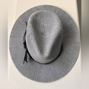 Vince Camuto Light Gray/Blue Sun Hat